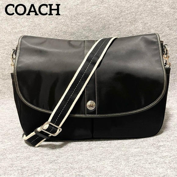Coach unisex laptop bag school bag crossbody - Picture 1 of 6